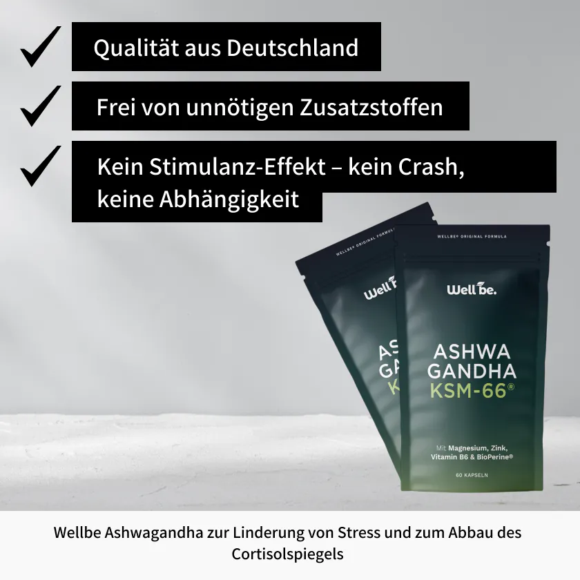 Wellbe Ashwagandha KSM-66 Produkt