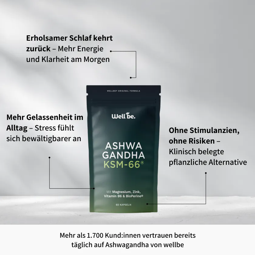 Wellbe Ashwagandha Schlafmast