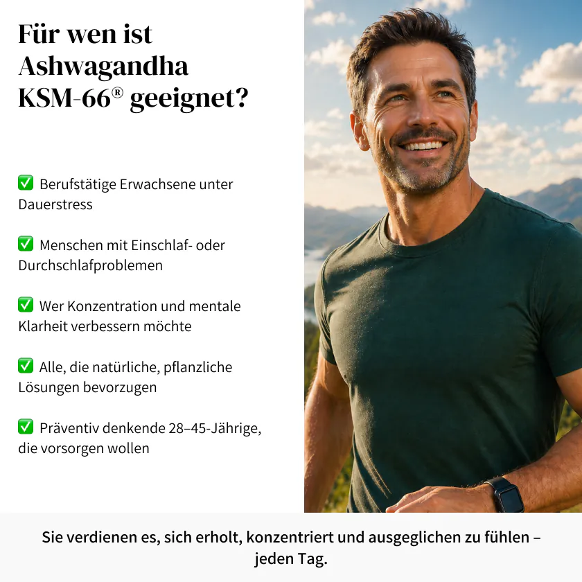 Wellbe Ashwagandha für Berufstätige