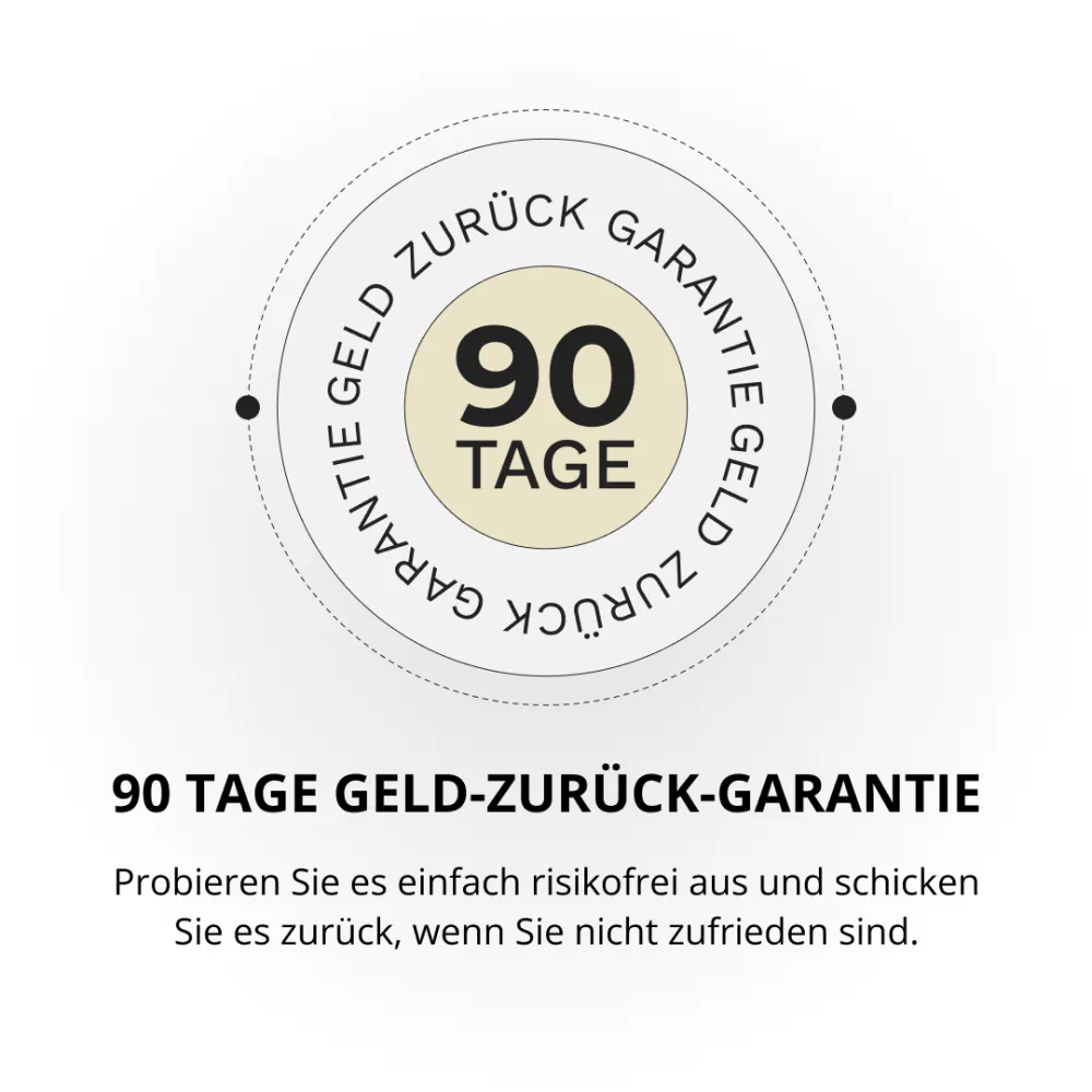 90 Tage Geld-Zurück-Garantie
