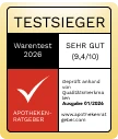 Testsieger - Sehr Gut 9,4/10