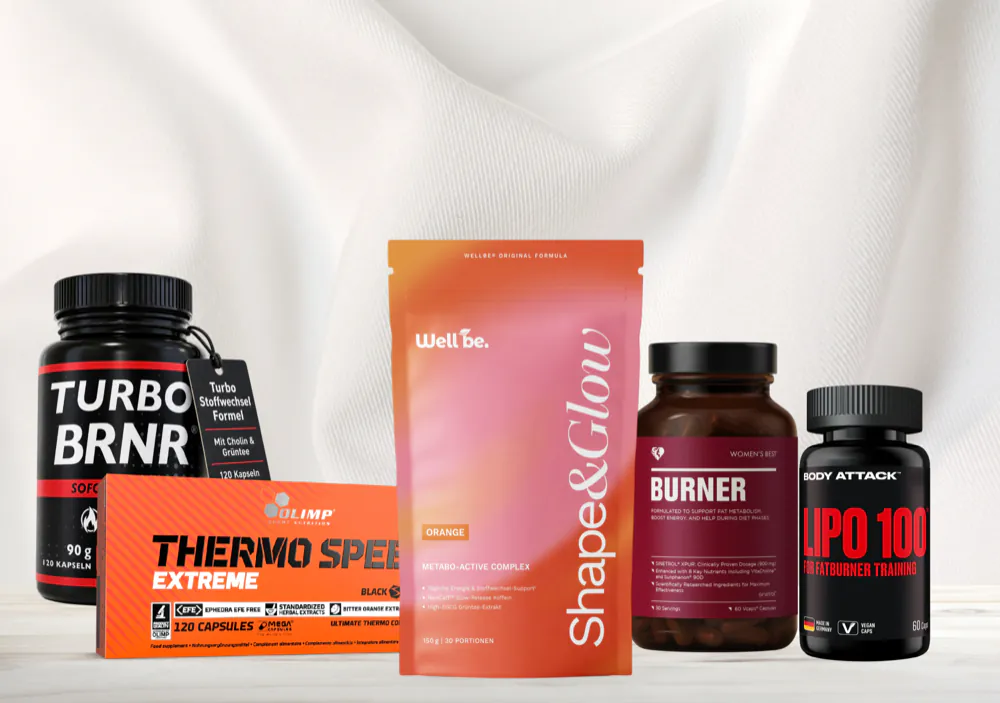Fatburner-Produkte im Vergleich