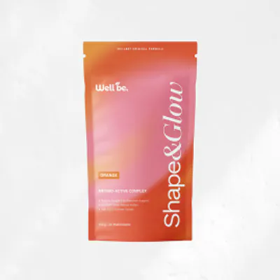 1 Packung wellbe Shape & Glow